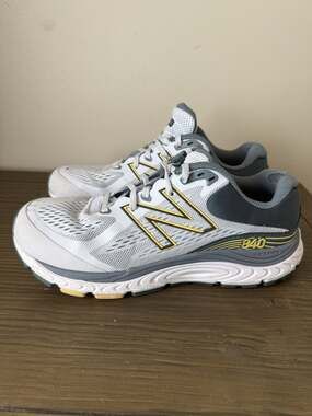 New Balance 840 v5 Shoes Womens Size 10 Silent Grey Running Gray
